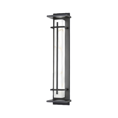 Black Outside Wall Lights Minimalist Waterproof Lamp