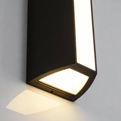Up Down Cylinder Sconce Modern Waterproof Aluminum Alloy Light