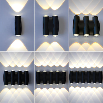 Up and Down Light Wall Sconceand LED Waterproof Modern Light