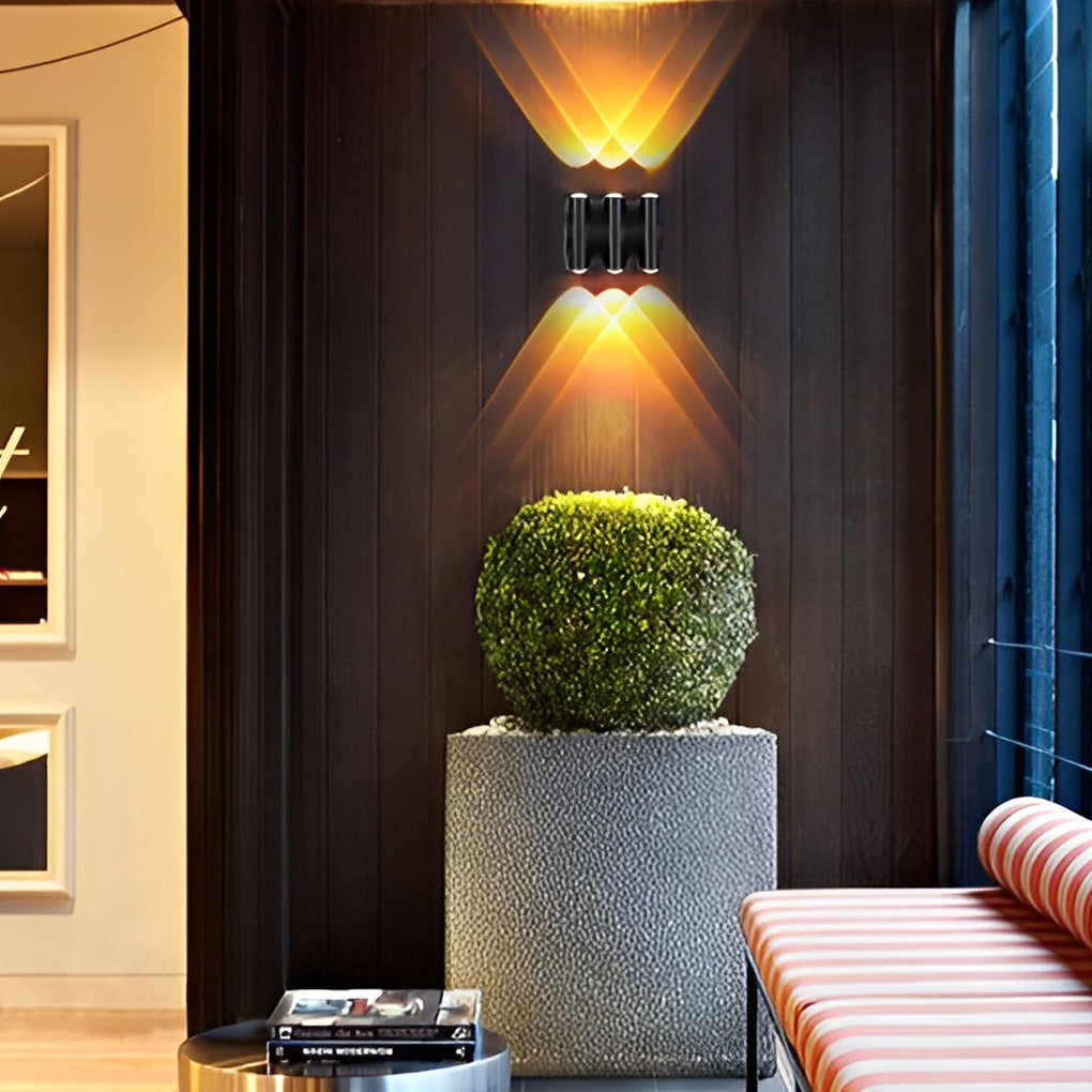 Up and Down Light Wall Sconceand LED Waterproof Modern Light