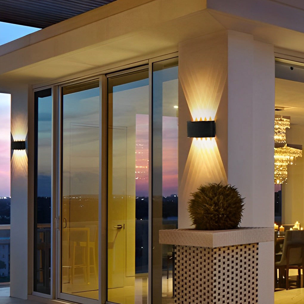 Up and Down Light Wall Sconceand LED Waterproof Modern Light
