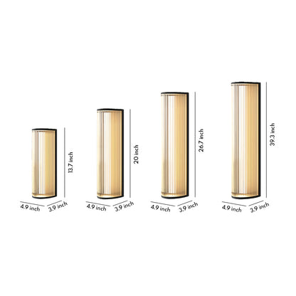 Vertical Wall Sconce Lighting Outdoor Waterproof Garden Lamp