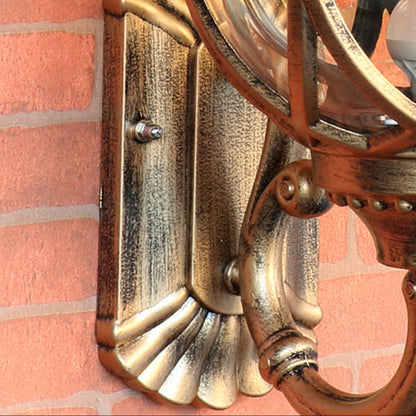 Outdoor House Sconces Waterproof Cast Aluminum European Style