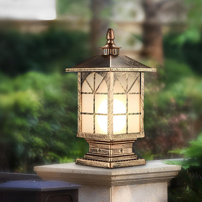 Street Light Pillar Retro Creative Waterproof Modern Outdoor Light