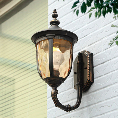 Waterproof Copper Outdoor Wall Light Retro Style