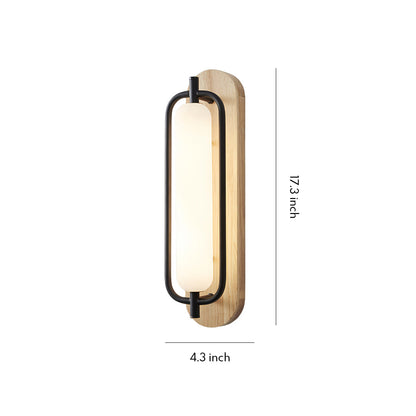 Iron Wall Sconce Lighting Nordic Minimalist Acrylic Lamp