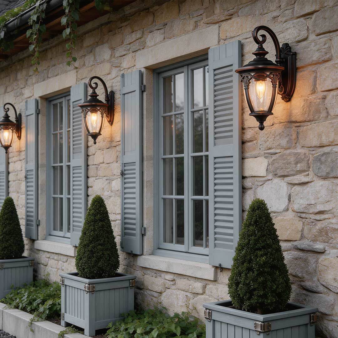 Wall Sconce Lantern Retro Creative LED Outdoor Light