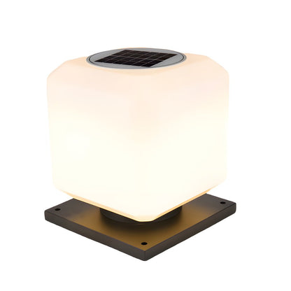 Square Pillar Lights Waterproof Outdoor LED Metal Light