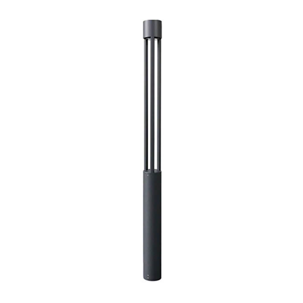 LED Bollard Path Lights Modern Black – High-Output COB Landscape Pathway Light for Walkways & Driveways