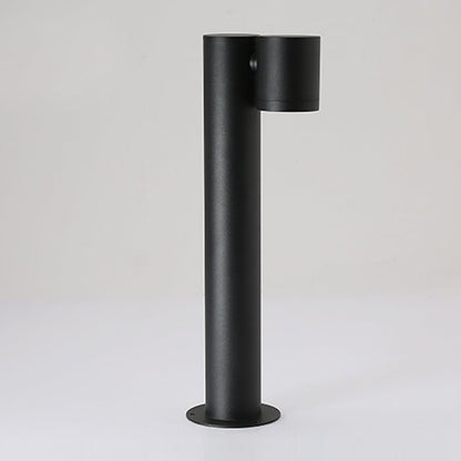 Double Light Bollard Light Rotatable Outdoor Lawn Light