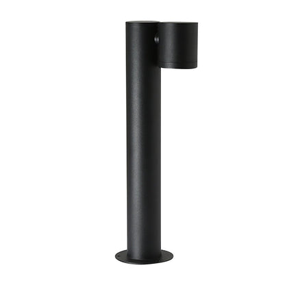 Double Light Bollard Light Rotatable Outdoor Lawn Light