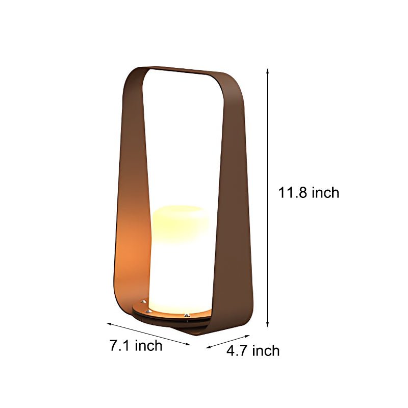 Waterproof USB-Rechargeable Outdoor LED Table Lamp – Modern Portable Garden & Patio Light