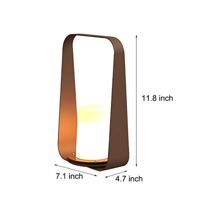 Waterproof USB-Rechargeable Outdoor LED Table Lamp – Modern Portable Garden & Patio Light