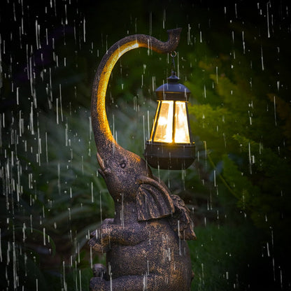 Resin Garden Solar Animal Lights