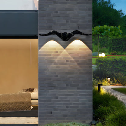Outdoor Led Wall Light Creative Seagull-Shaped Waterproof Decorative