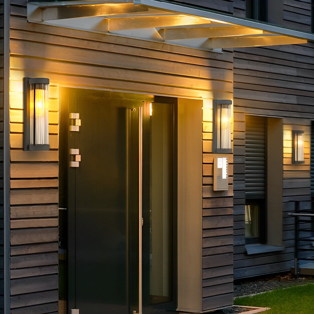 Outdoor Wall Mount Lights Modern Black Creative Light