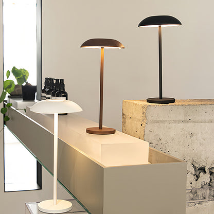 Sleek Contemporary LED Table Lamp – Minimalist Rechargeable Dimmable Lamp for Bedroom & Home Office