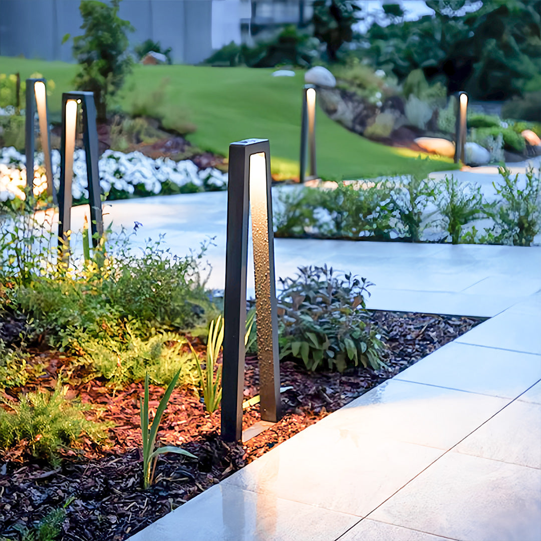 Outdoor Lighting for Landscaping Waterproof Black Lamp